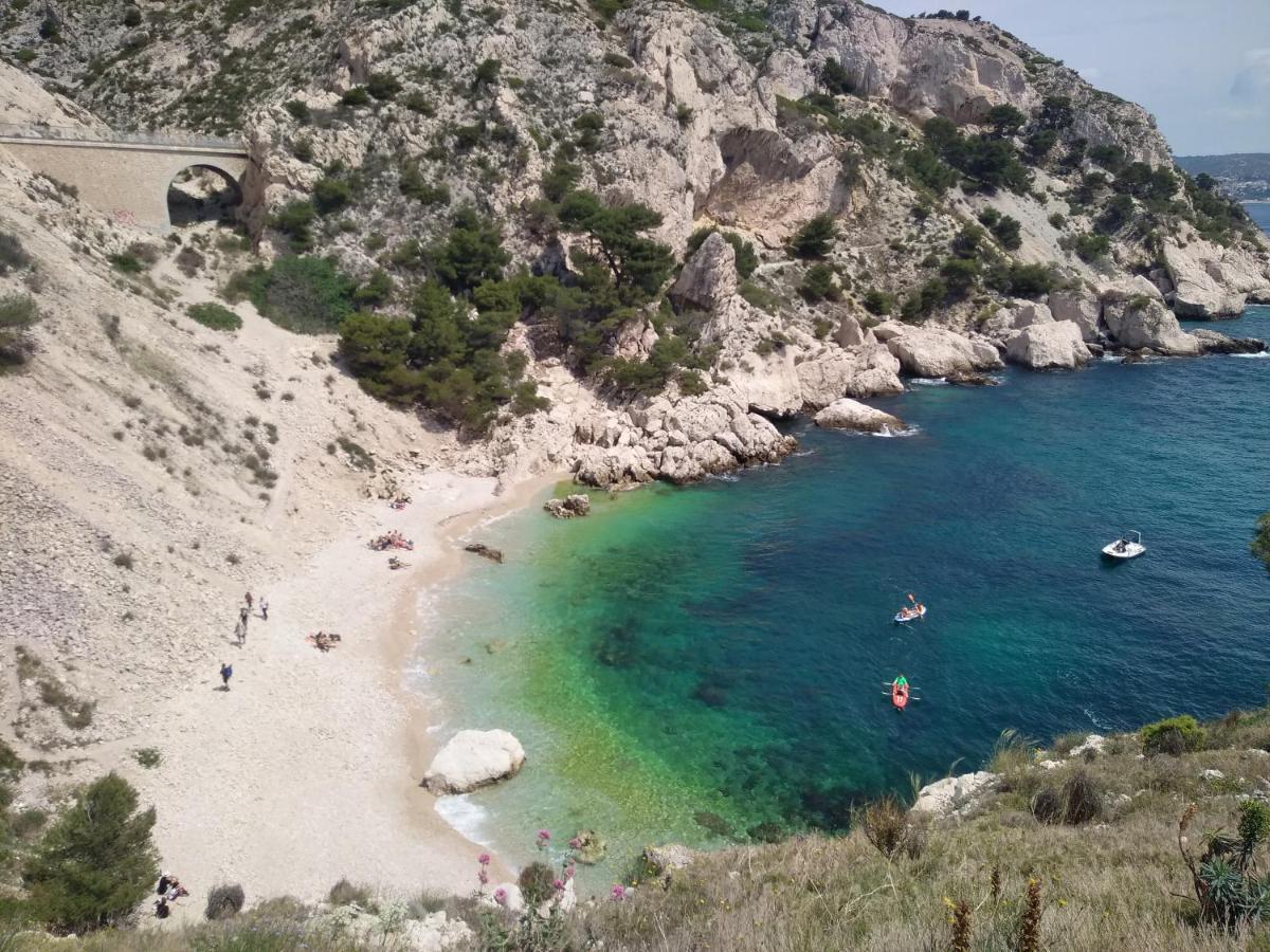 Les Mondes - Appartement Bas De Maison Ensues-la-Redonne Εξωτερικό φωτογραφία