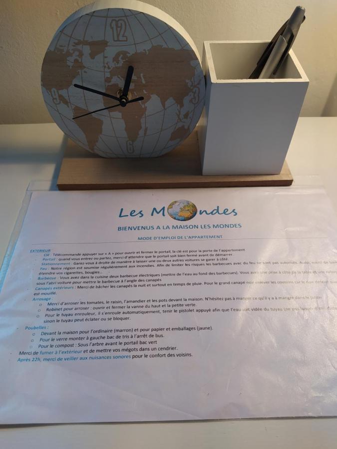 Les Mondes - Appartement Bas De Maison Ensues-la-Redonne Εξωτερικό φωτογραφία